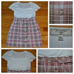 Youth girls No Comment dress, size M 10/12